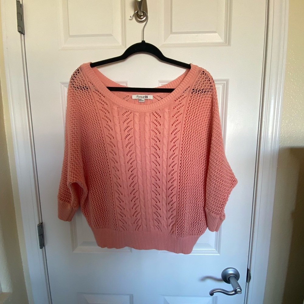 Over the shoulder sweater